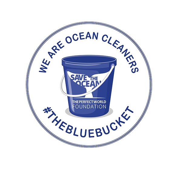 blue bucket